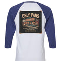White/ Heather Indigo - BACK