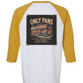 White/ Heather Mustard - BACK