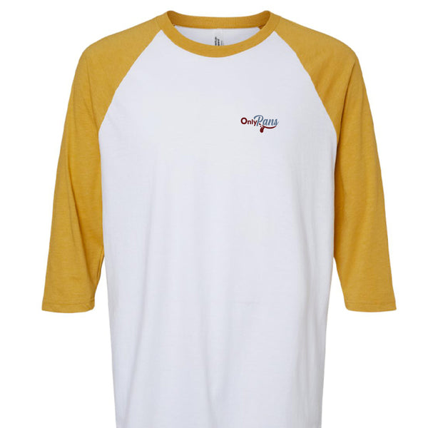 White/ Heather Mustard - FRONT